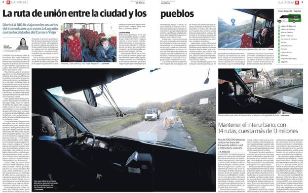 Reportaje publicado por Pilar Hidalgo en Diario LA RIOJA