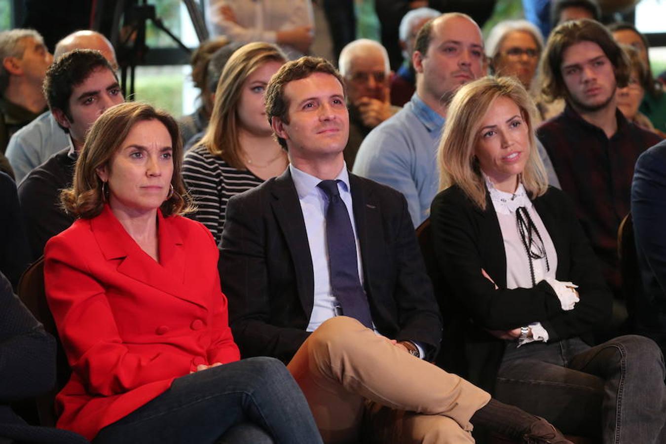 El presidente del PP presentó a José Ignacio Ceniceros y Cuca Gamarra como candidatos a presideir el Gobierno de La Rioja y la alcaldía de Logroño en el que puede catalogarse como primer acto de campaña de los populares para las elecciones del 2019