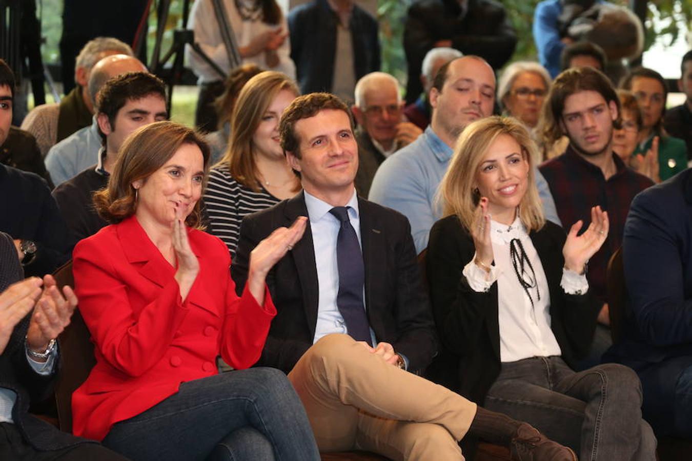 El presidente del PP presentó a José Ignacio Ceniceros y Cuca Gamarra como candidatos a presideir el Gobierno de La Rioja y la alcaldía de Logroño en el que puede catalogarse como primer acto de campaña de los populares para las elecciones del 2019