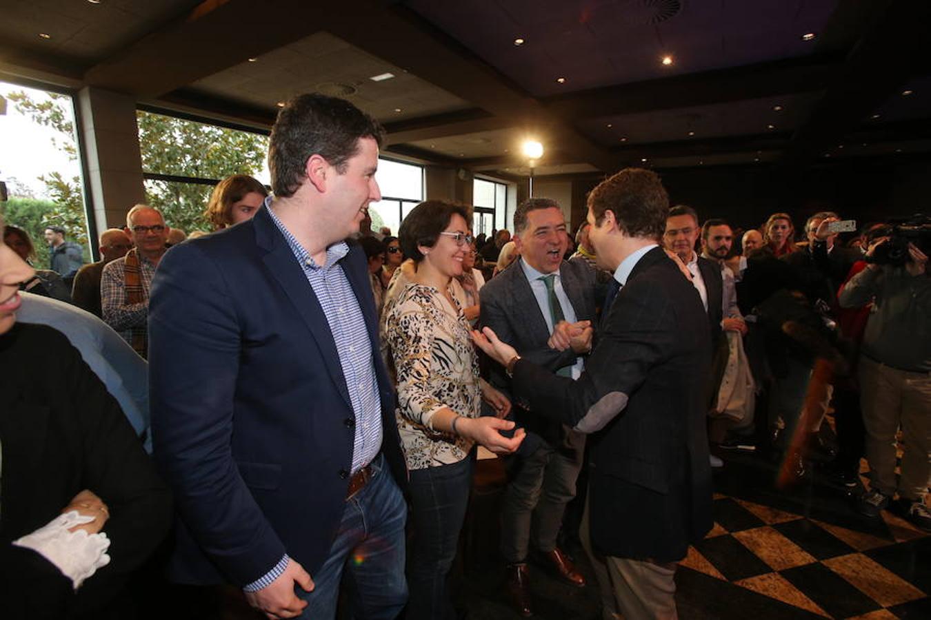 El presidente del PP presentó a José Ignacio Ceniceros y Cuca Gamarra como candidatos a presideir el Gobierno de La Rioja y la alcaldía de Logroño en el que puede catalogarse como primer acto de campaña de los populares para las elecciones del 2019