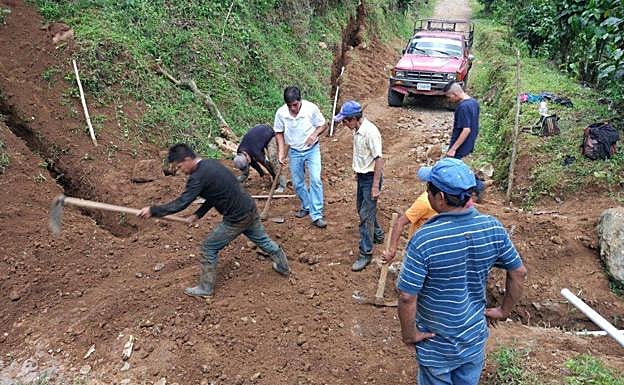 Amsala, proyecto de agua potable en Guatemala. 