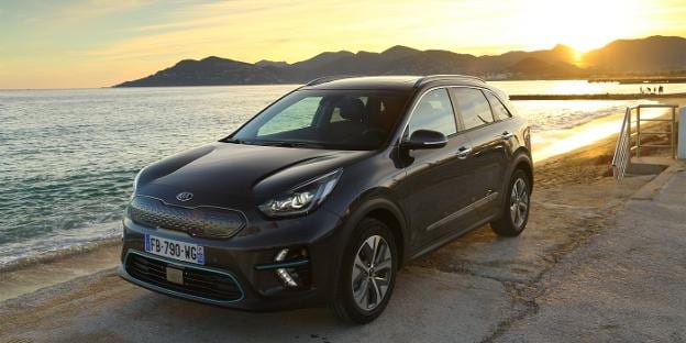 El Kia e-Niro recorrió media Europa de oeste a este. :: L.R.M.