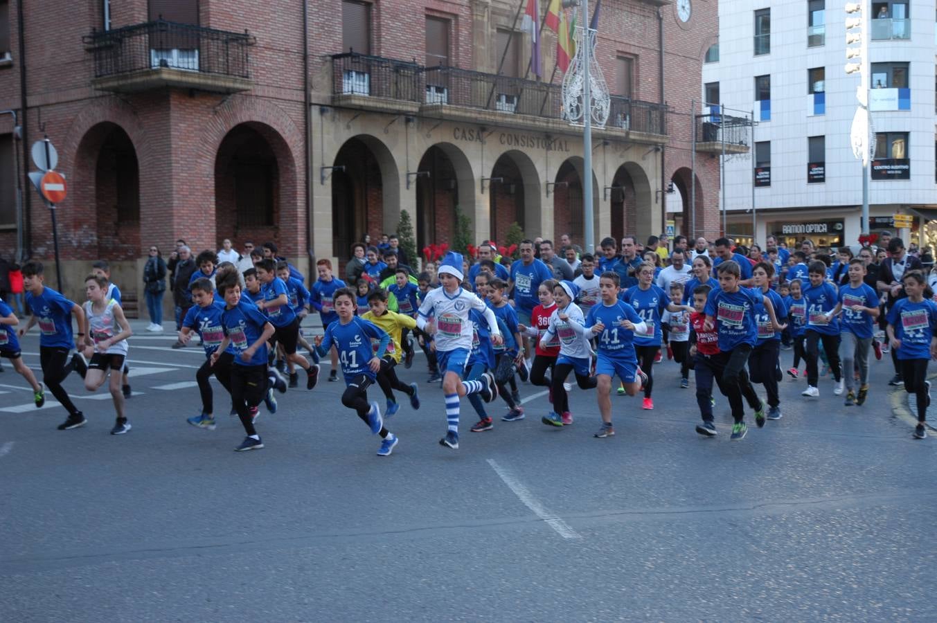 Las imágenes de la prueba calagurritana de Nochevieja