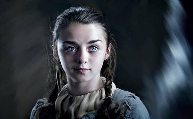 Arya Stark, el personaje de Juego de Tronos interpretado por Maisie Williams