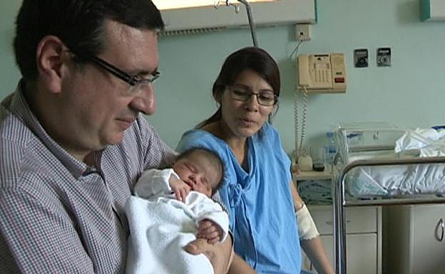 Carolina María Madrona Quispe ha sido la primera niña del 2019 en España. 