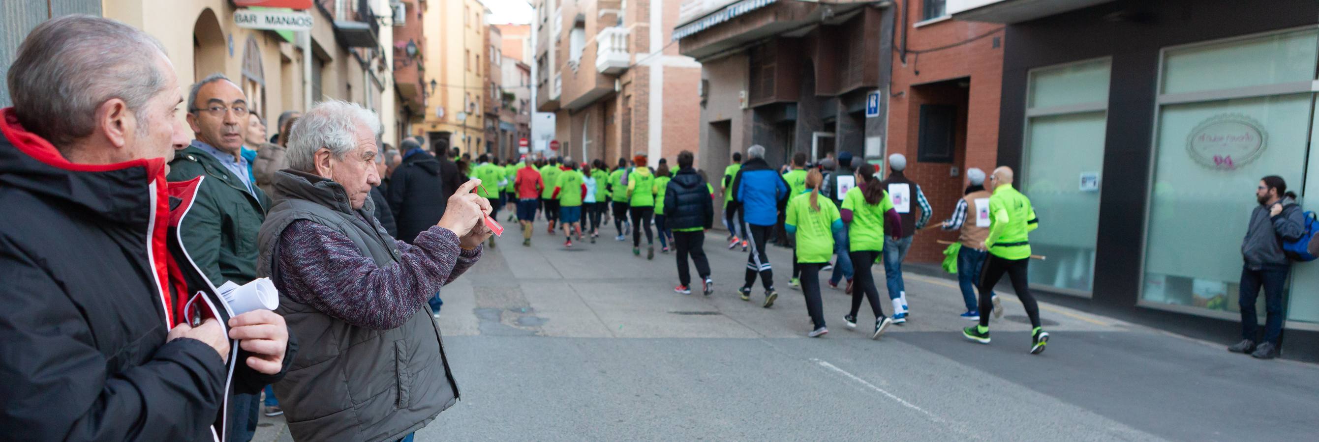 Los dos atletas que habían vencido por la mañana en Navarrete repiten triunfo en una prueba con más de 1.800 atletas