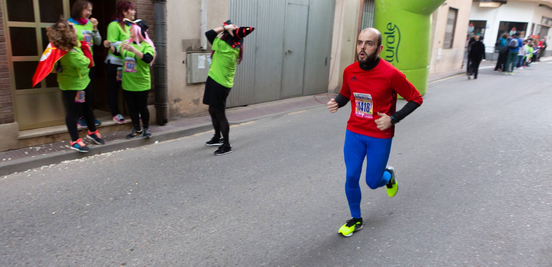 Los dos atletas que habían vencido por la mañana en Navarrete repiten triunfo en una prueba con más de 1.800 atletas