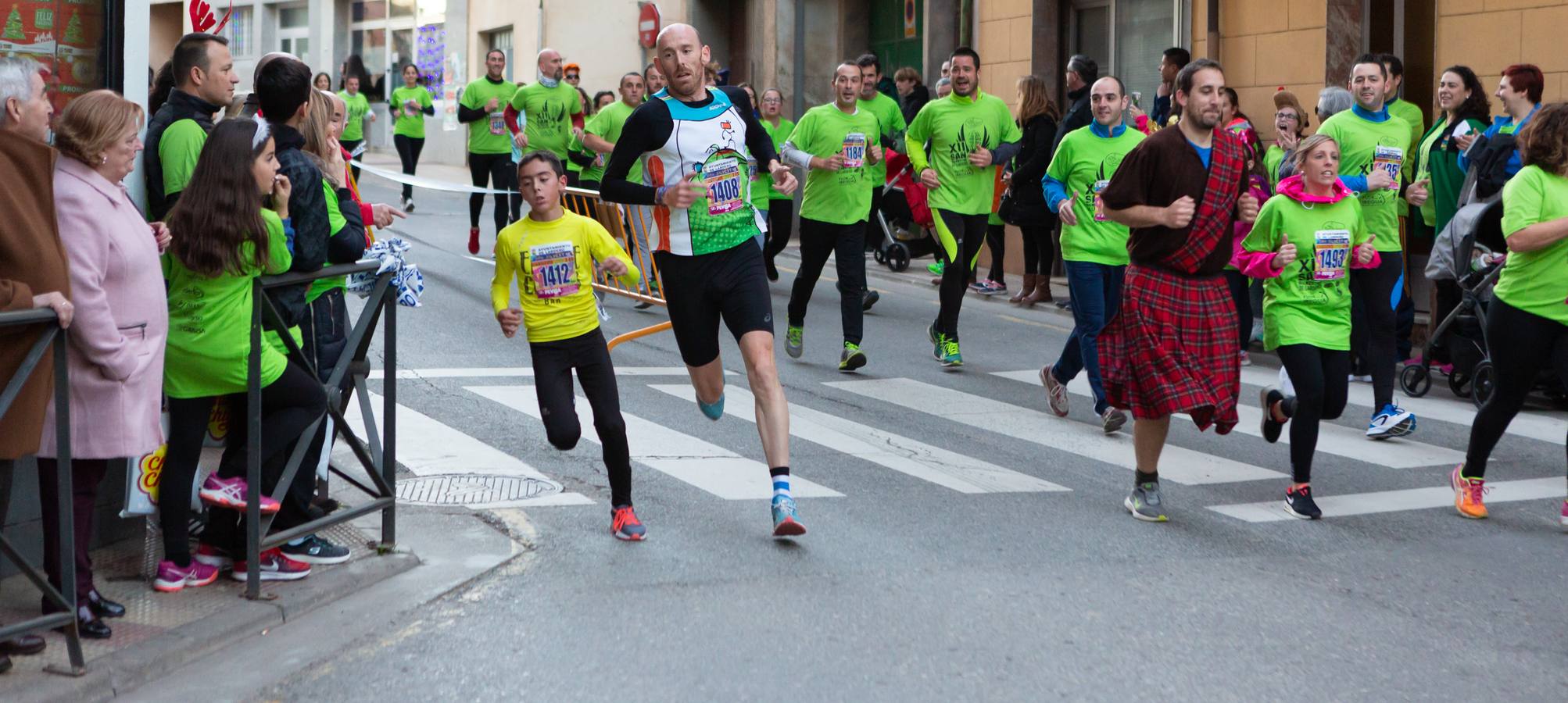 Los dos atletas que habían vencido por la mañana en Navarrete repiten triunfo en una prueba con más de 1.800 atletas