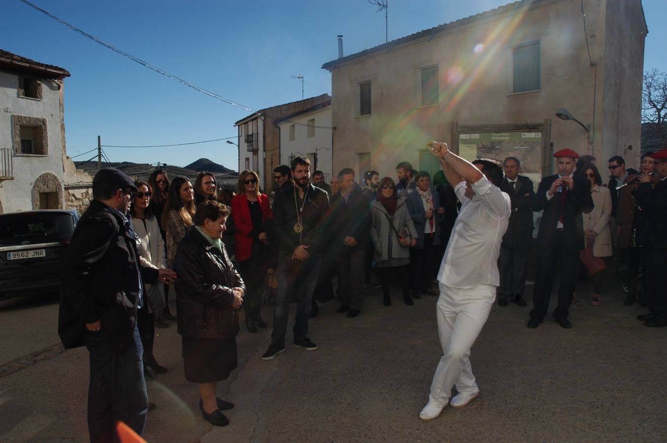 Baile a cargo del mayordomo de los Hermanos del Niños, Gonzalo Pérez Jiménez.