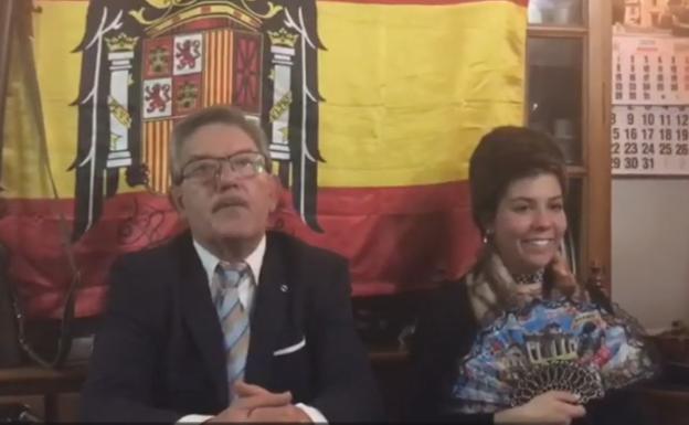 La «inocentada» del alcalde de Gallinero de Cameros imitando a Franco