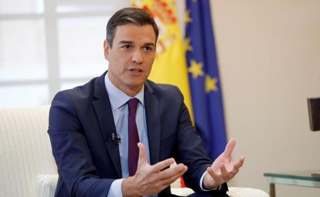 El presidente del Gobierno, Pedro Sánchez.