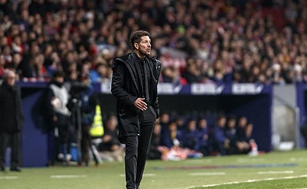 Simeone: «Yo prefiero jugar mal y pasar siempre»
