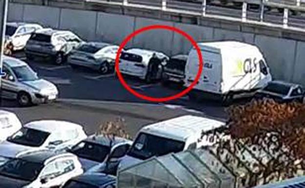 Detenido un hombre de 68 años por rayar 7 coches en el parking del Centro Comercial Berceo