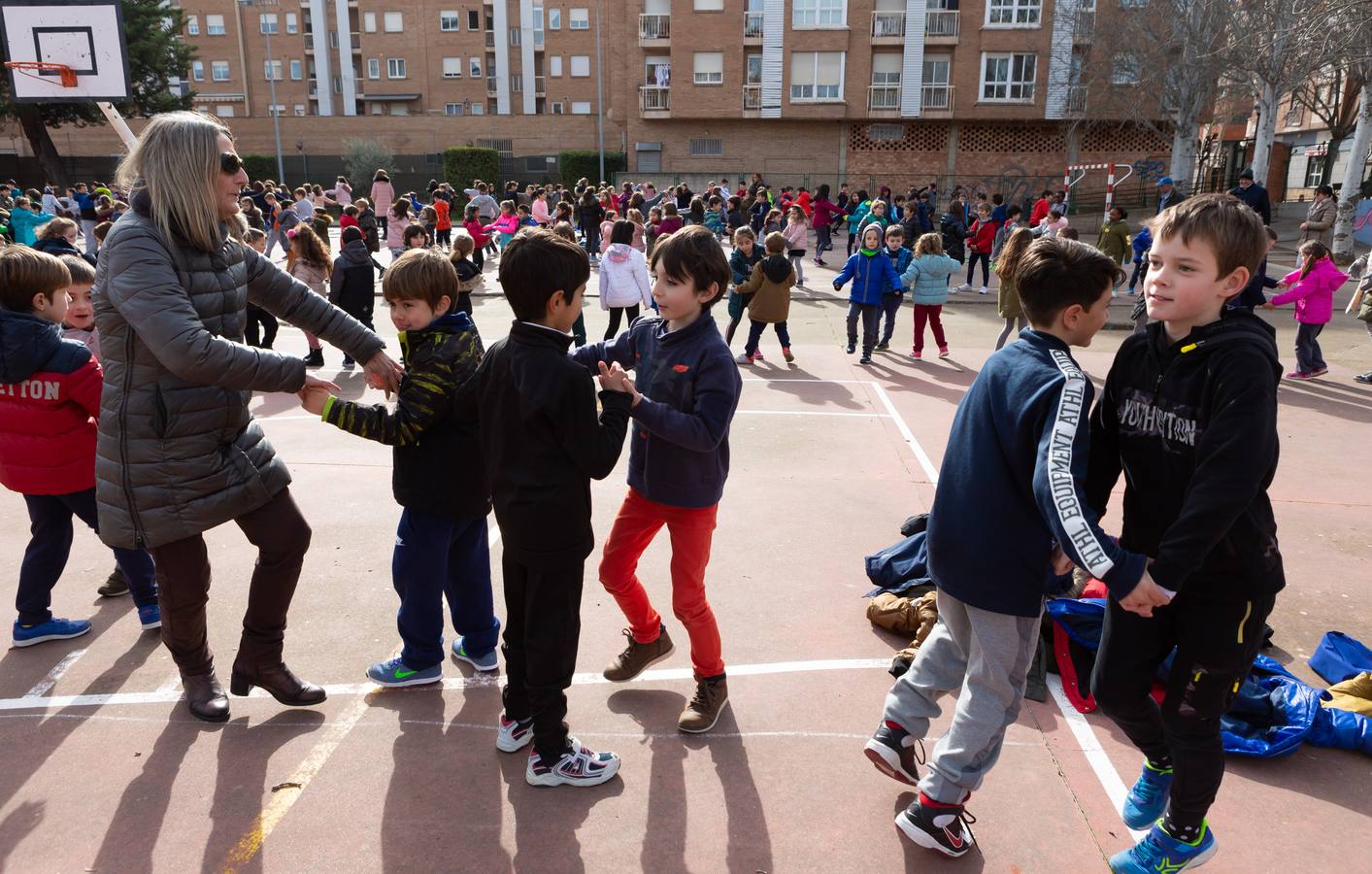 El centro preparó un gran baile