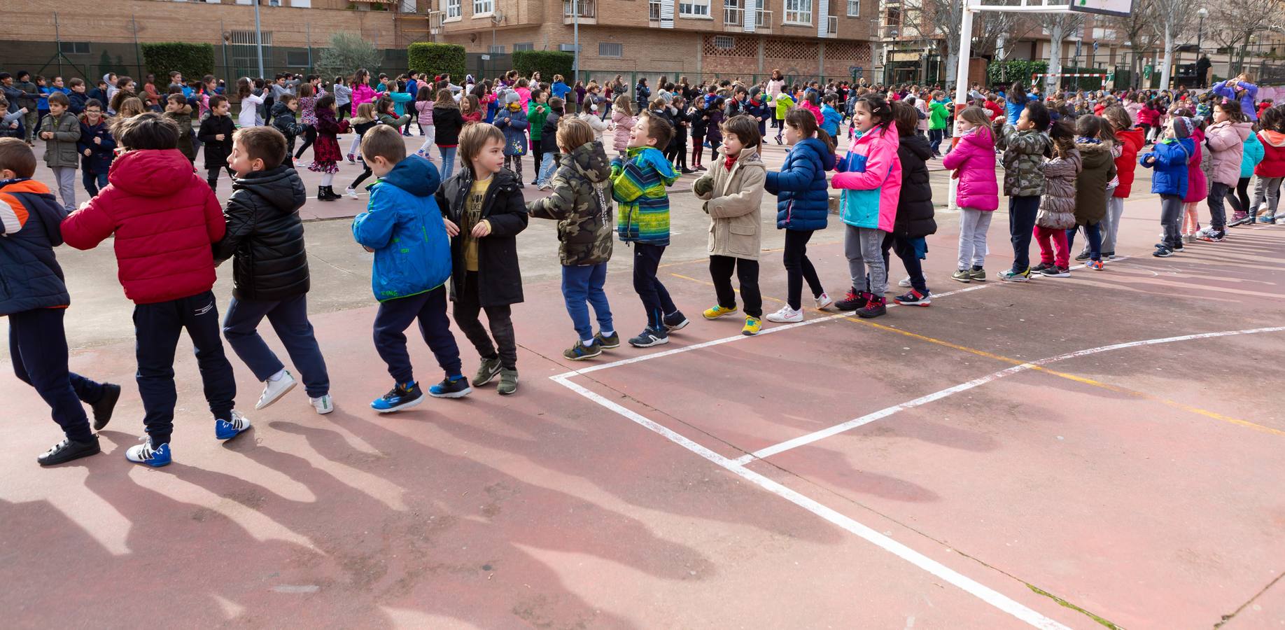 El centro preparó un gran baile