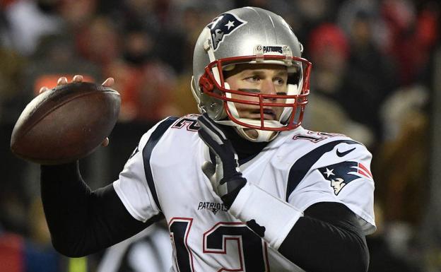 Tom Brady, durante el partido frente a los Kansas City Chiefs. 