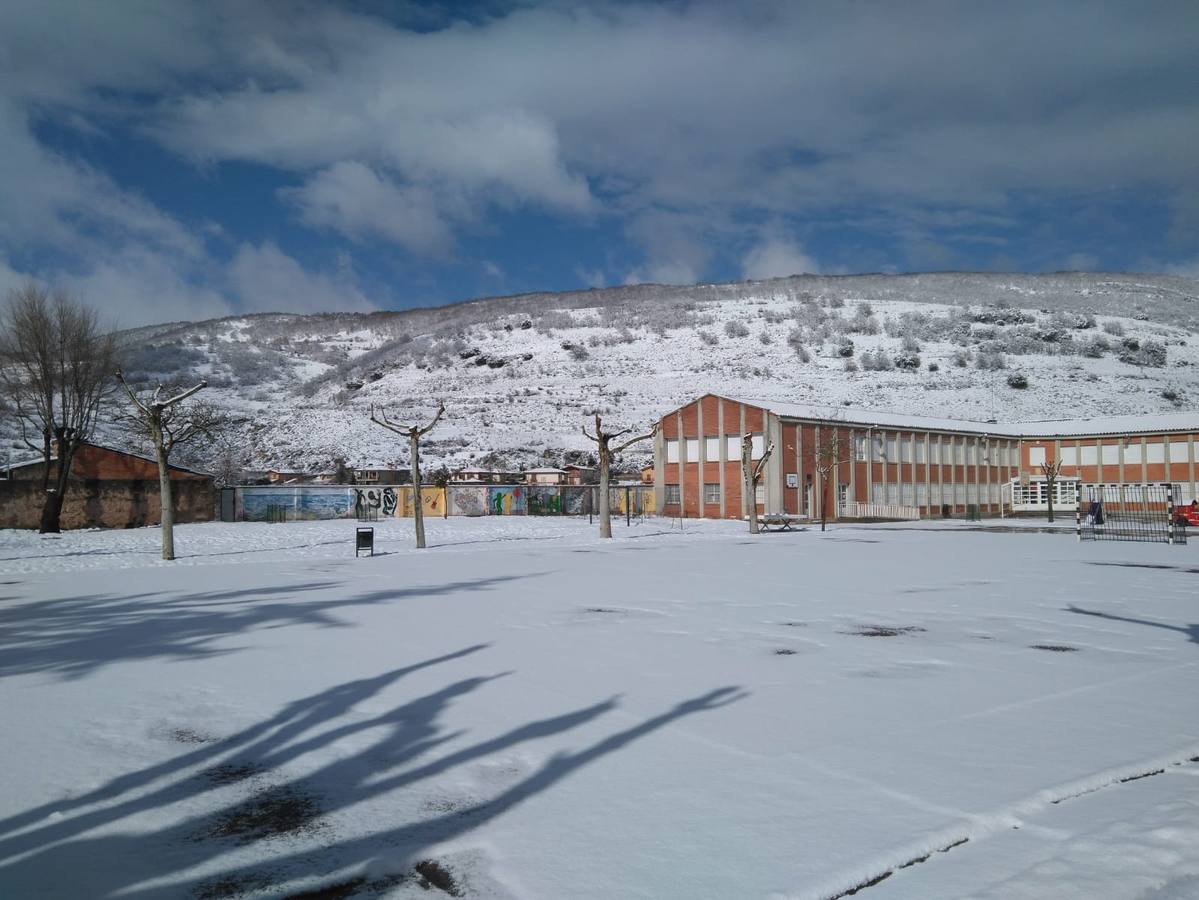 La localidad y la estación de esquí también han tenido un fin de semana de temporal