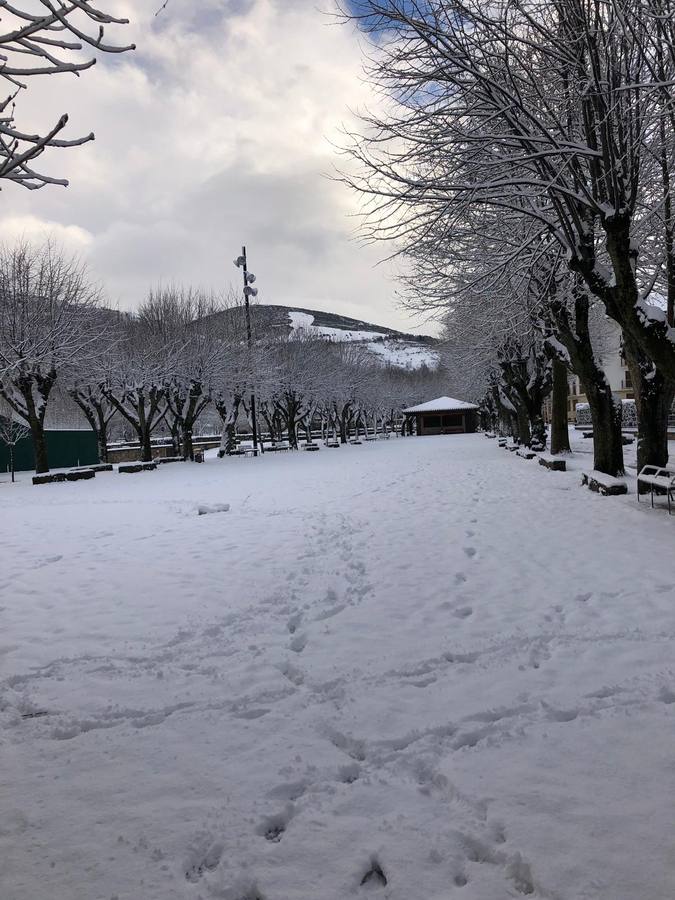 La localidad y la estación de esquí también han tenido un fin de semana de temporal