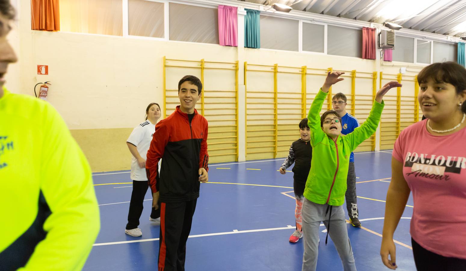 El Basket Down Rioja cuenta con dos equipos en los que se mezclan jugadores con y sin discapacidad