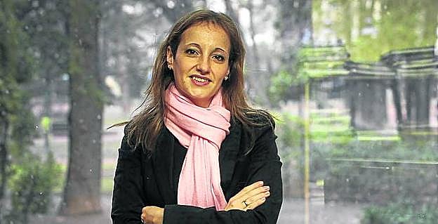 La jefa provincial de Tráfico, Beatriz Zúñiga. 