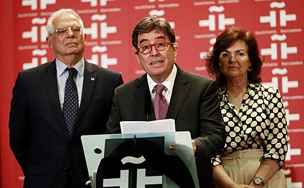 Luis García Montero, en su toma de posesión.