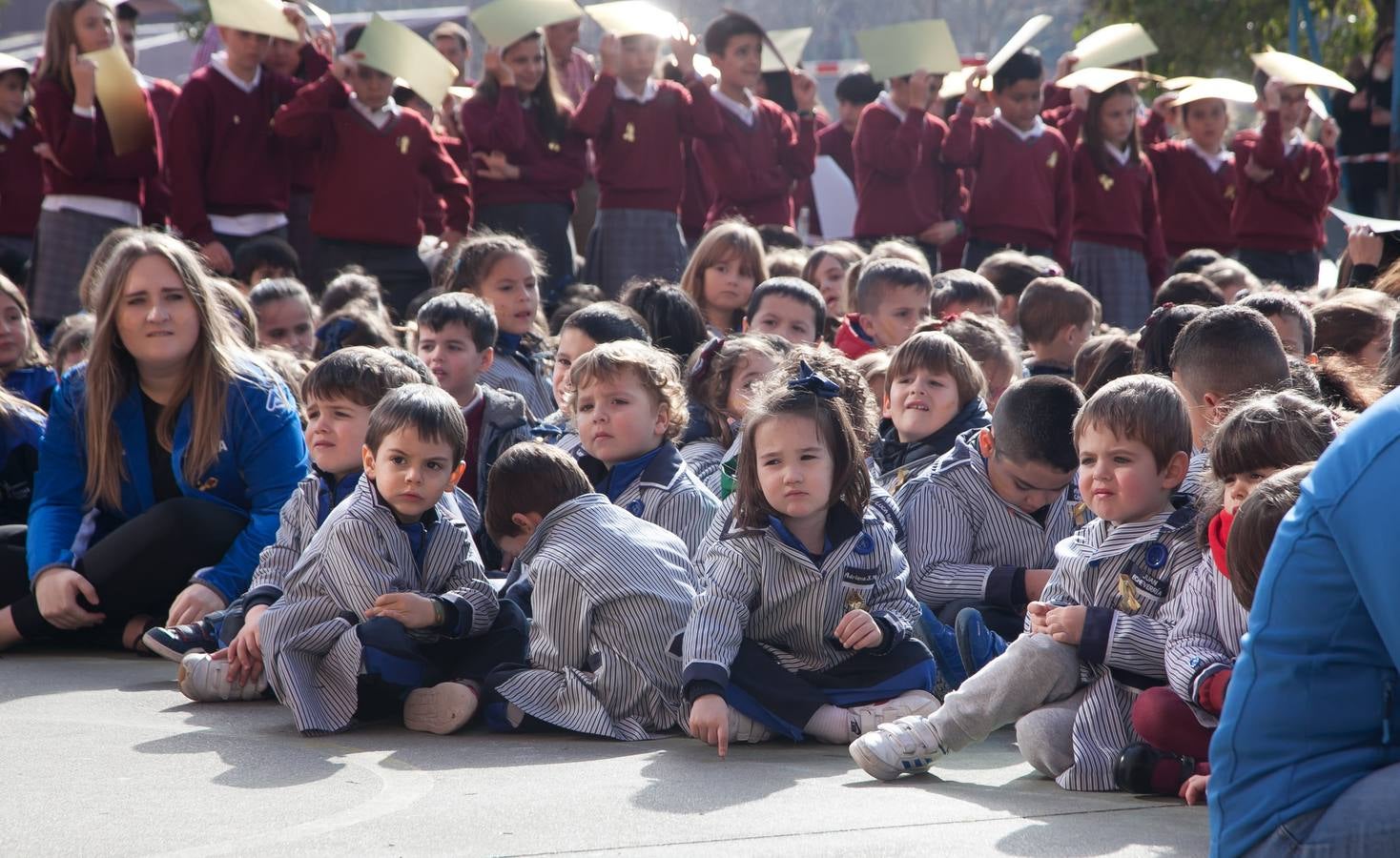 Fotos: Actos del Día Internacional del Cáncer Infantil en Jesuítas de Logroño