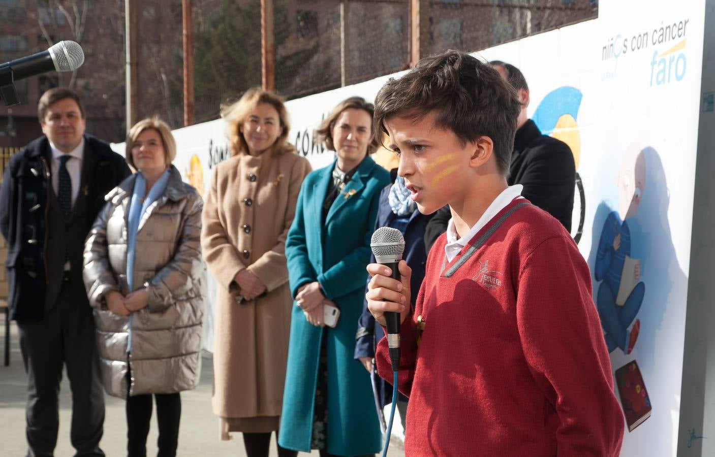 Fotos: Actos del Día Internacional del Cáncer Infantil en Jesuítas de Logroño