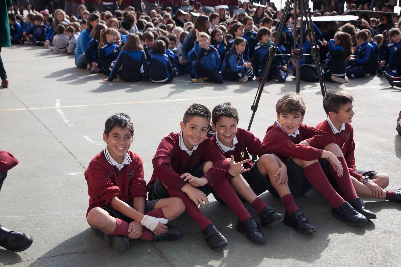 Fotos: Actos del Día Internacional del Cáncer Infantil en Jesuítas de Logroño