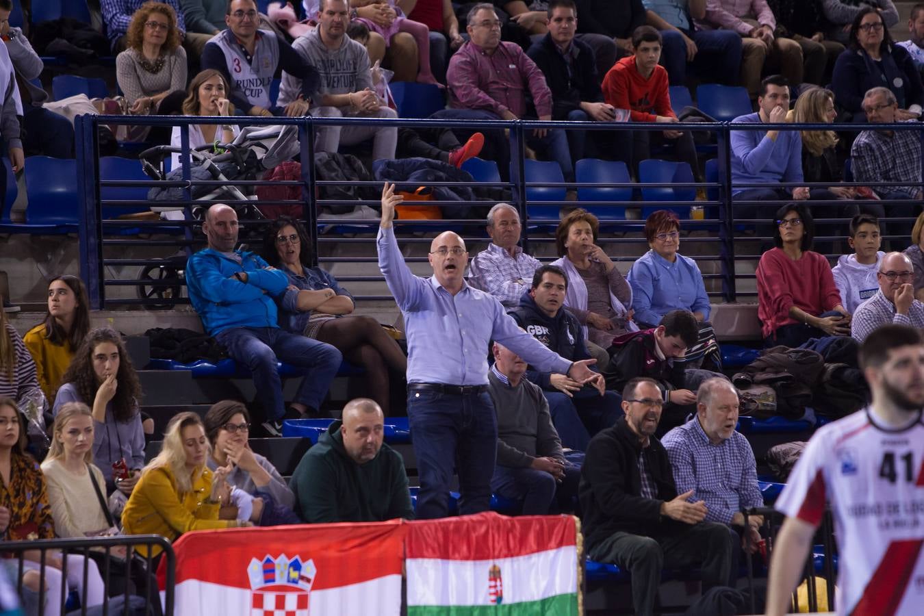 Los franjivino lo lucharon hasta el último momento pero no lograron el triunfo en el Palacio