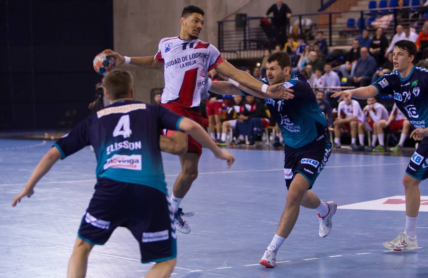 Los franjivino lo lucharon hasta el último momento pero no lograron el triunfo en el Palacio