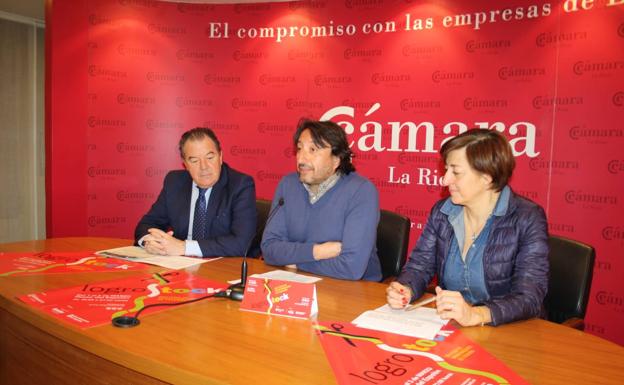 Ureña, Cortezón y Montes, en la presentación de la nueva edición de Logrostock.