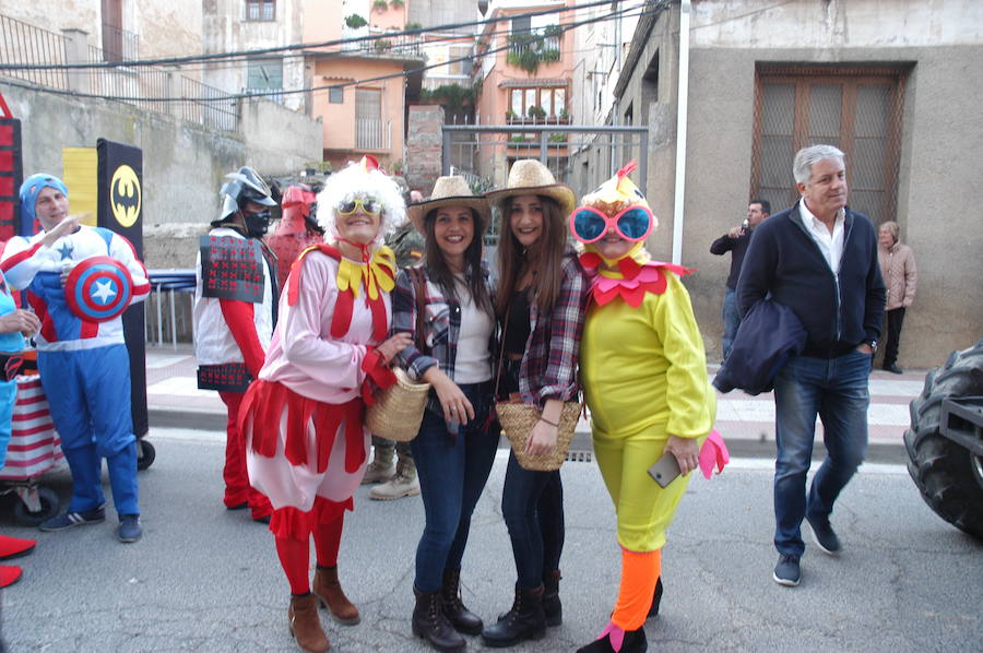 Imaginación y participación. Los carnavales de Cervera merecen una visita como se puede ver en las imágenes.