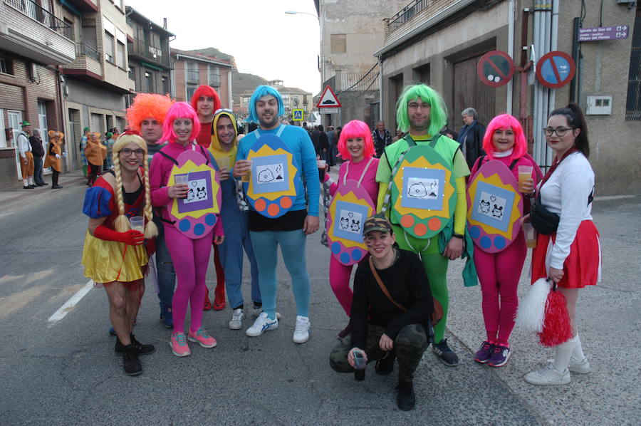 Imaginación y participación. Los carnavales de Cervera merecen una visita como se puede ver en las imágenes.