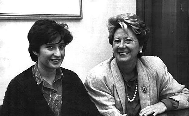 Vallejo y Salarrullana, que intercedió por la ilusionada joven