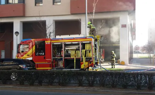 Incendio en el 'kebab' de Los Lirios