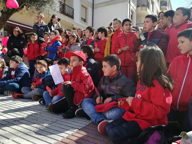 Alumnos de sexto del CEIP San Felices de Bilibio. :: 