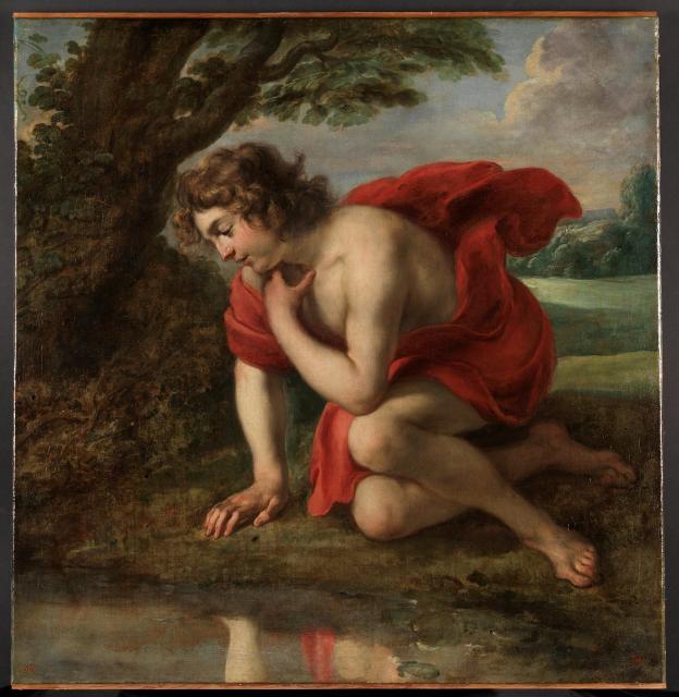 Narciso, obra de Jan Cossiers.