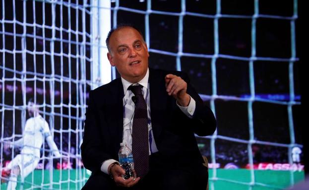 Javier Tebas, presidente de LaLiga. 