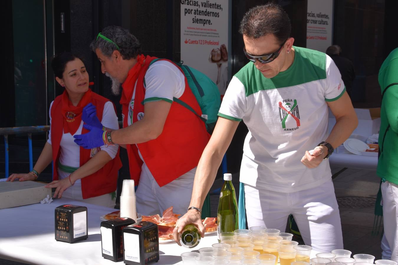 Imágenes de los actos celebrados el sábado por la mañana