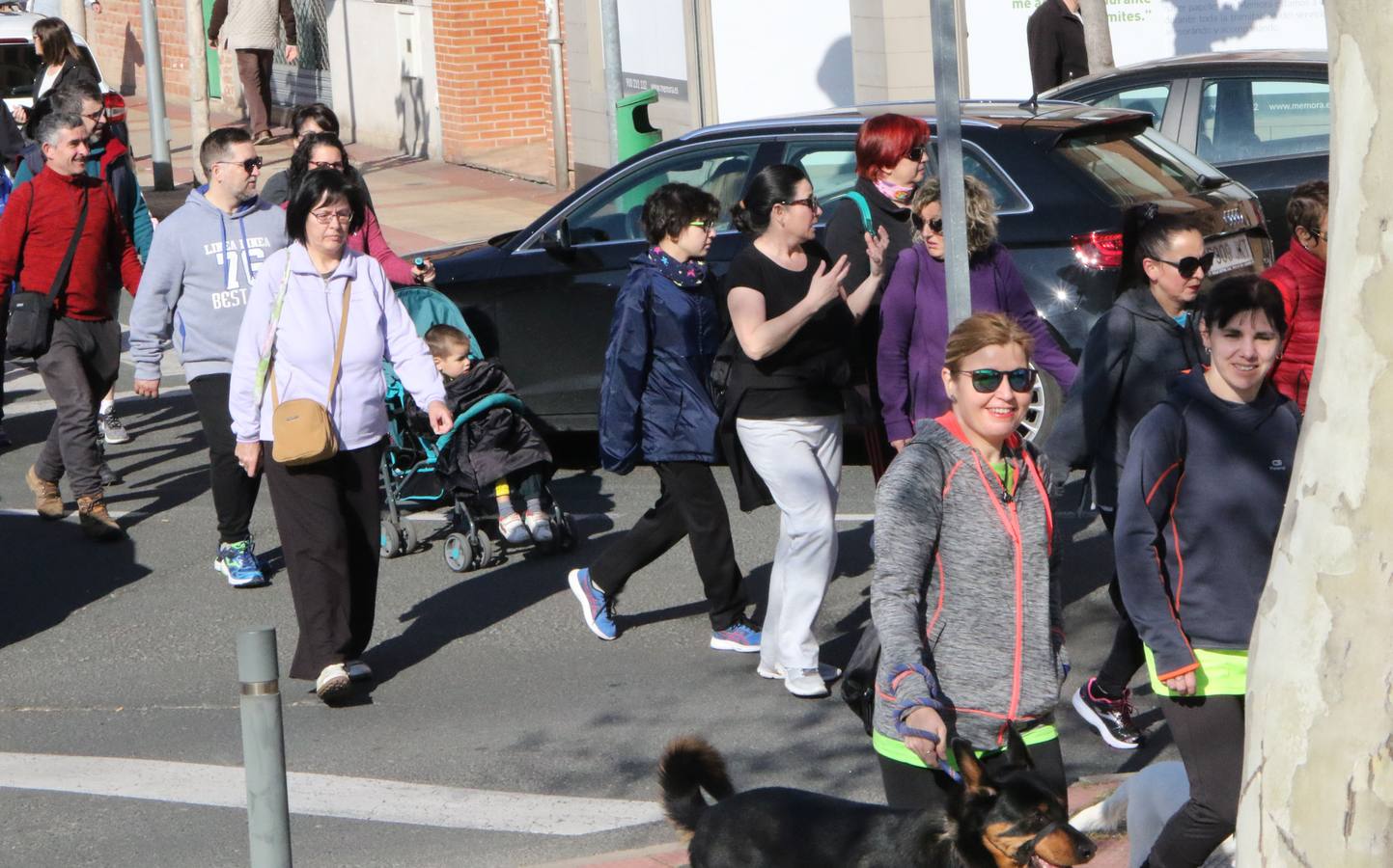 Organizados por la Consejería de Salud, que ha transcurrido por la pasarela nueva sobre el Iregua, con un recorrido de 8,8 kilómetros