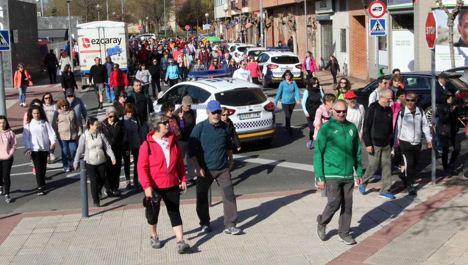 Organizados por la Consejería de Salud, que ha transcurrido por la pasarela nueva sobre el Iregua, con un recorrido de 8,8 kilómetros