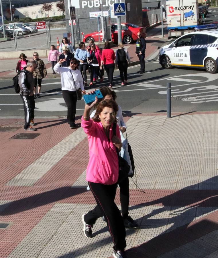 Organizados por la Consejería de Salud, que ha transcurrido por la pasarela nueva sobre el Iregua, con un recorrido de 8,8 kilómetros