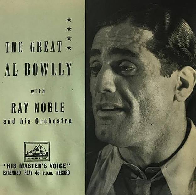 Uno de los discos grabados con la orquesta de Ray Noble 