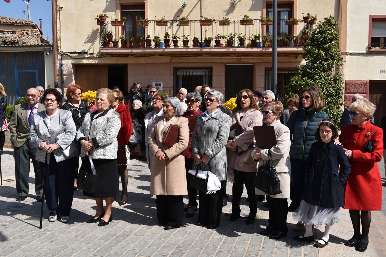 Fotos: Procesión de Nuestra Señora de la Anunciación en las fiestas de El Villar de Arnedo