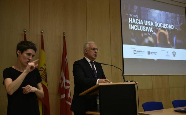 Ceniceros, durante su intervención.