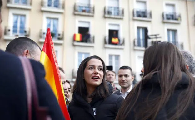 Inés Arrimadas se postula en Logroño como el partido del cambio y la igualdad de todos los españoles