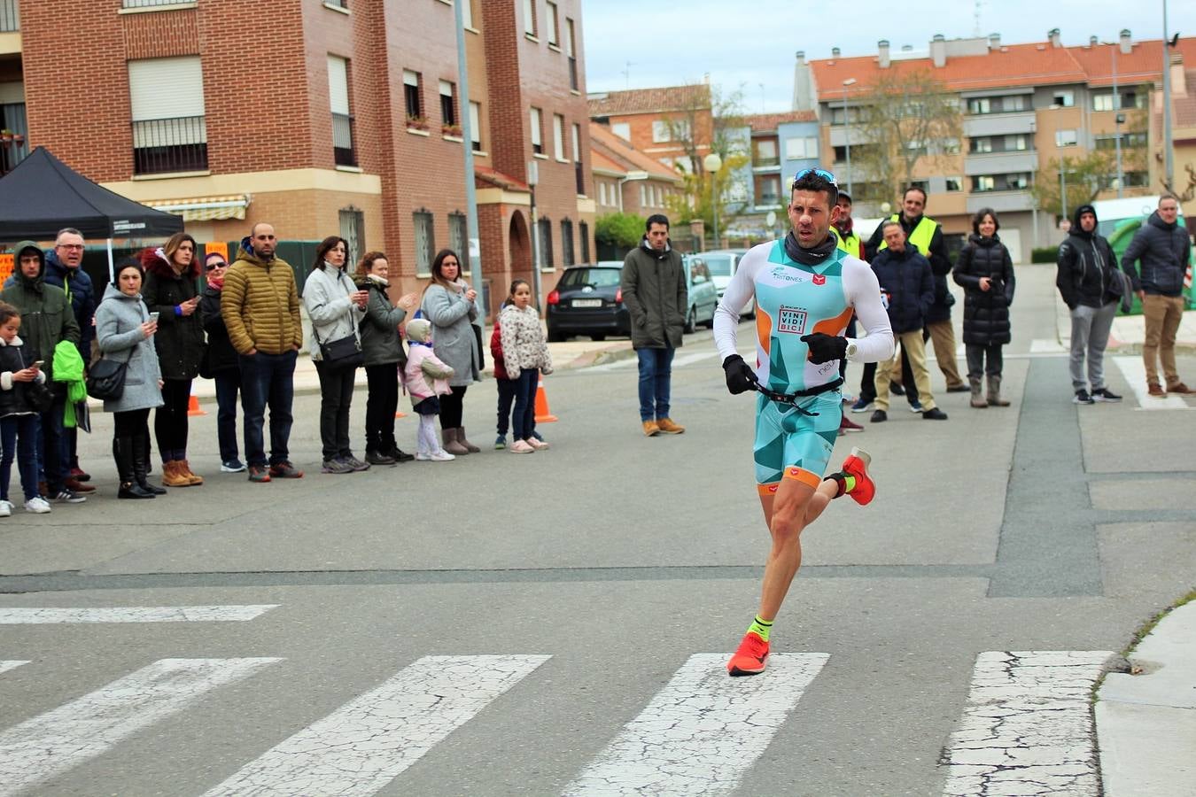 Más de 200 deportistas participaron en el duatlón de Santo Domingo