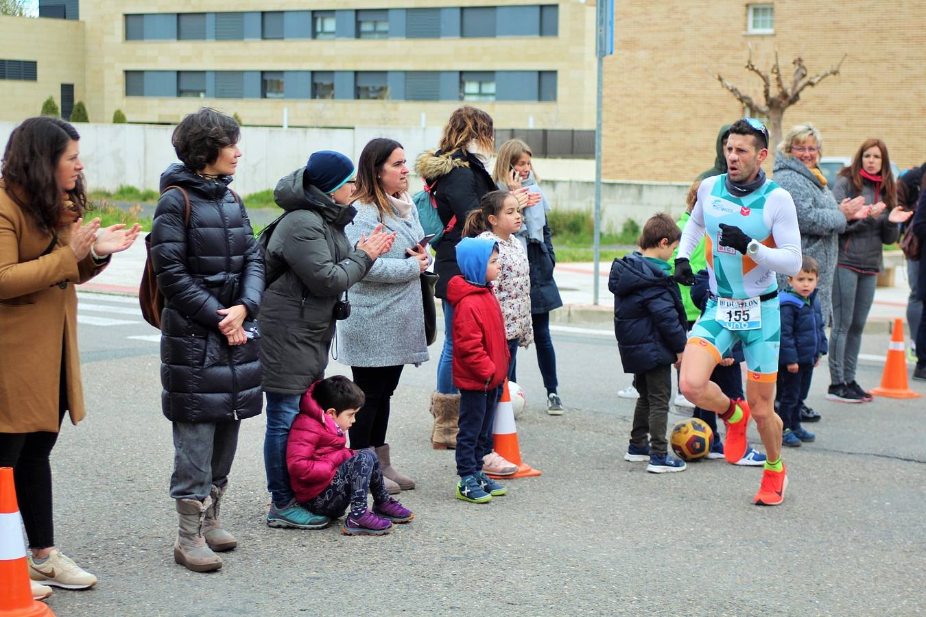 Más de 200 deportistas participaron en el duatlón de Santo Domingo