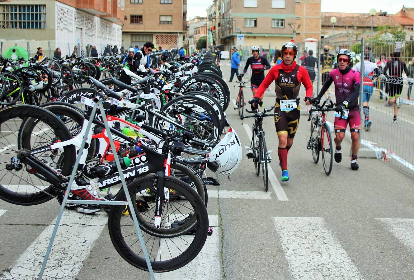 Más de 200 deportistas participaron en el duatlón de Santo Domingo