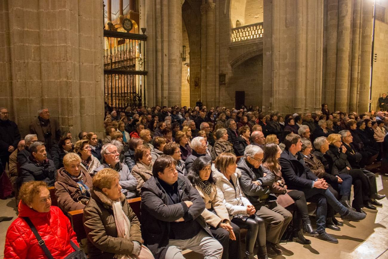 Despedida de las reliquias de Santo Domingo de la Calzada y reapertura al público de la cripta de la catedral tras los trabajos realizados en ella por el artista internacional Marko Rupnik